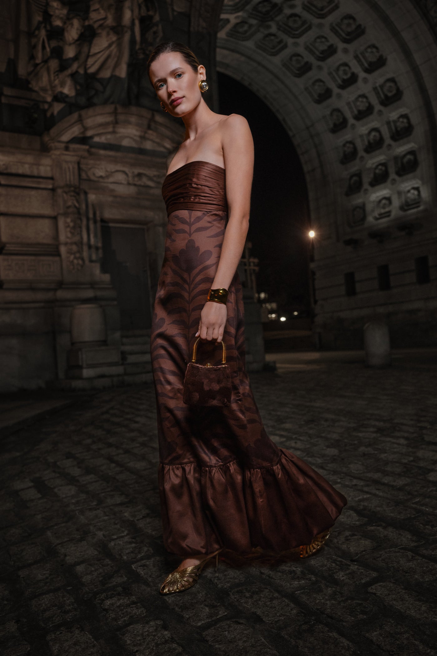 VAL STRAPLESS MAXI DRESS