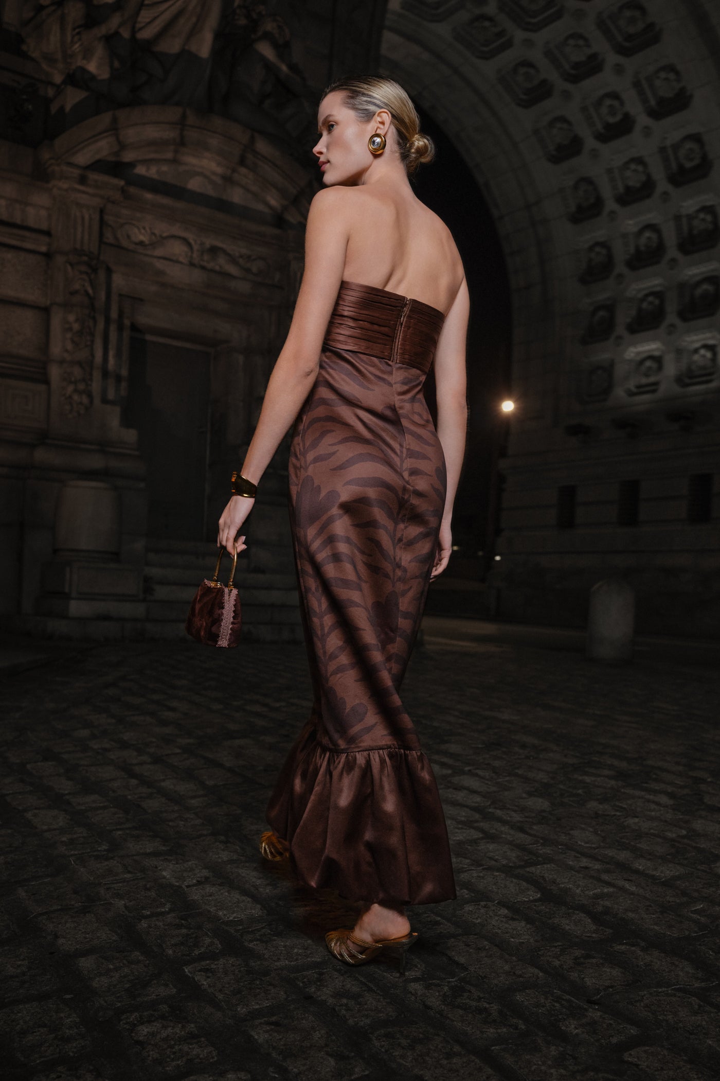 VAL STRAPLESS MAXI DRESS