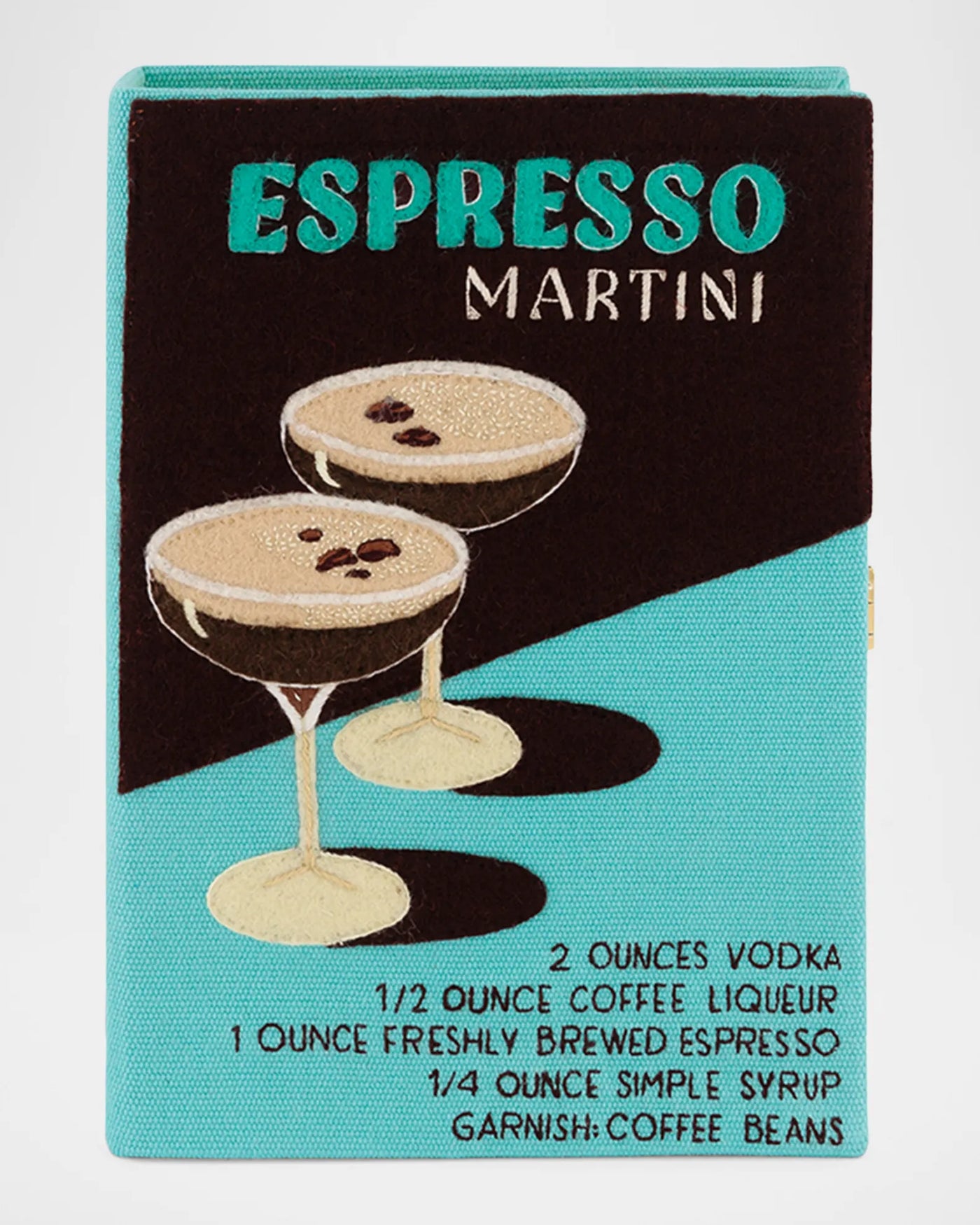 Espresso Martini Book Clutch