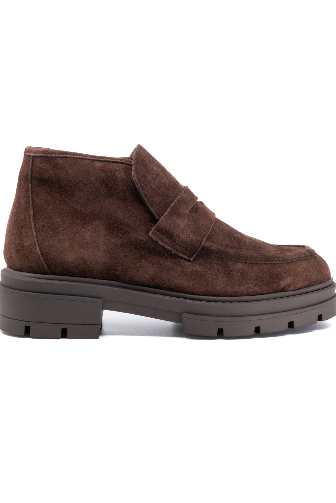 Elia Chocolate Suede Boot