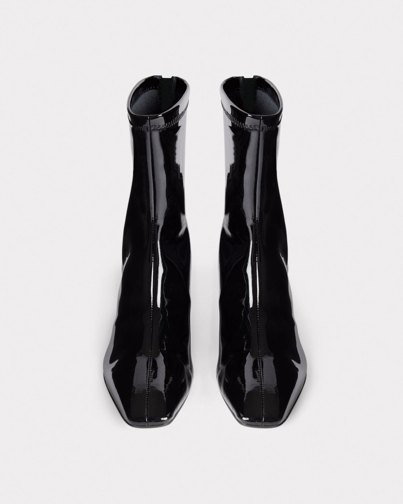 The Glove Boot - Black Patent