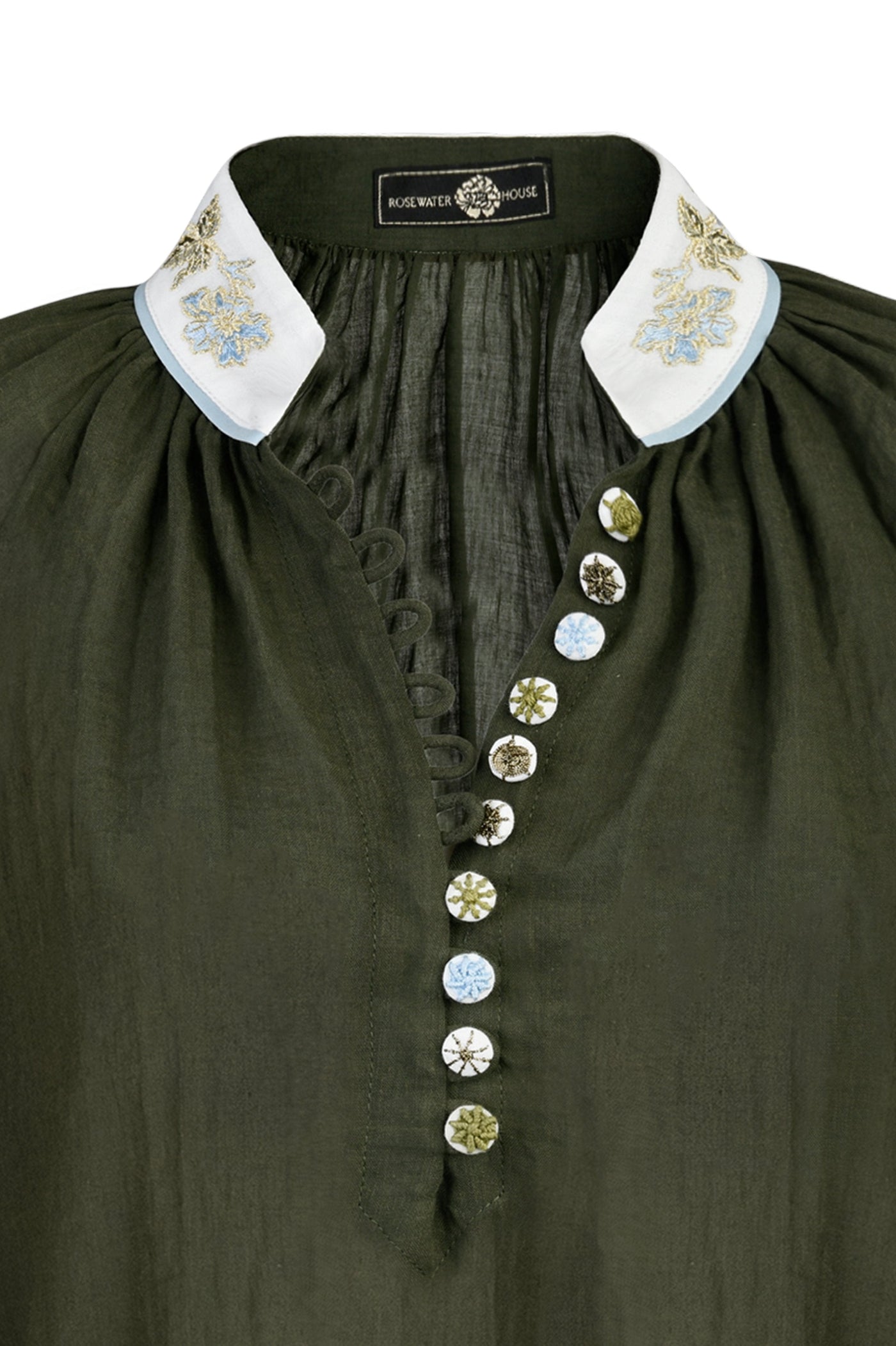 Ivy Blouse - Khaki