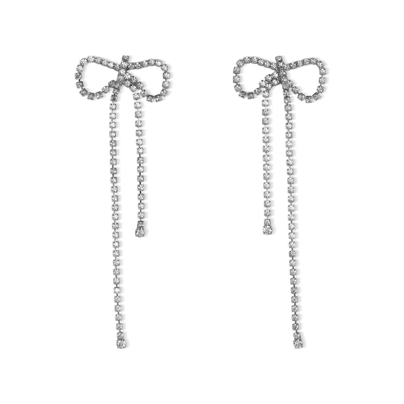 Josie Crystal Bow Earring