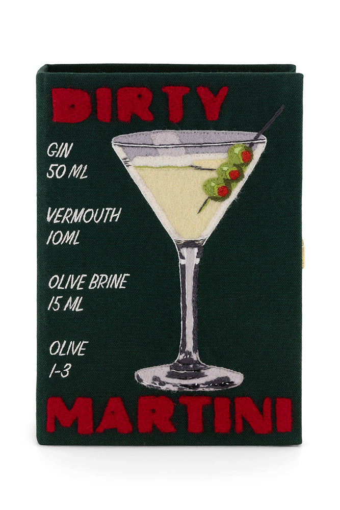 Dirty Martini Book Clutch