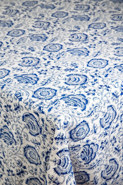 Iris Tablecloth - Blue