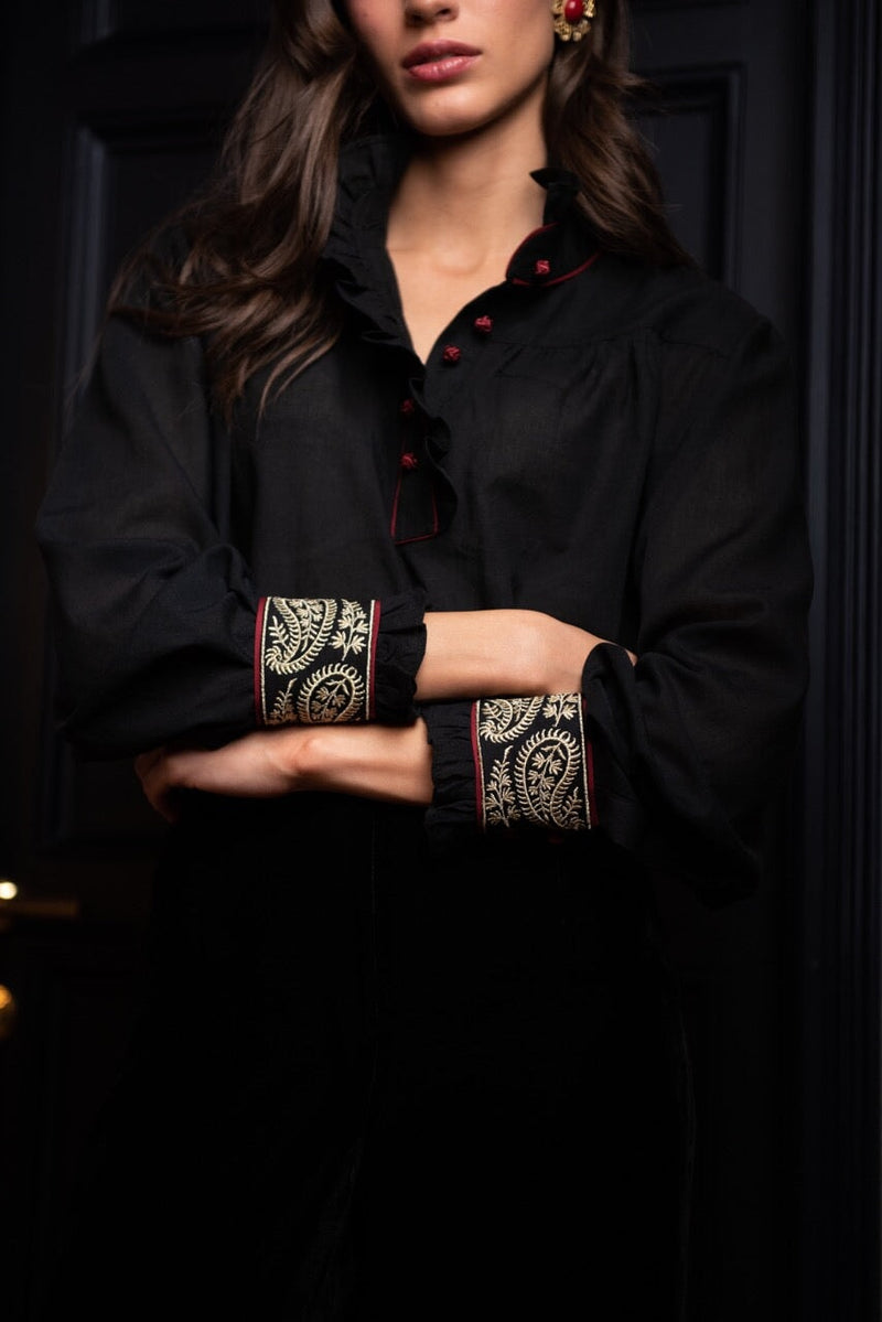 Cypress Blouse - Black