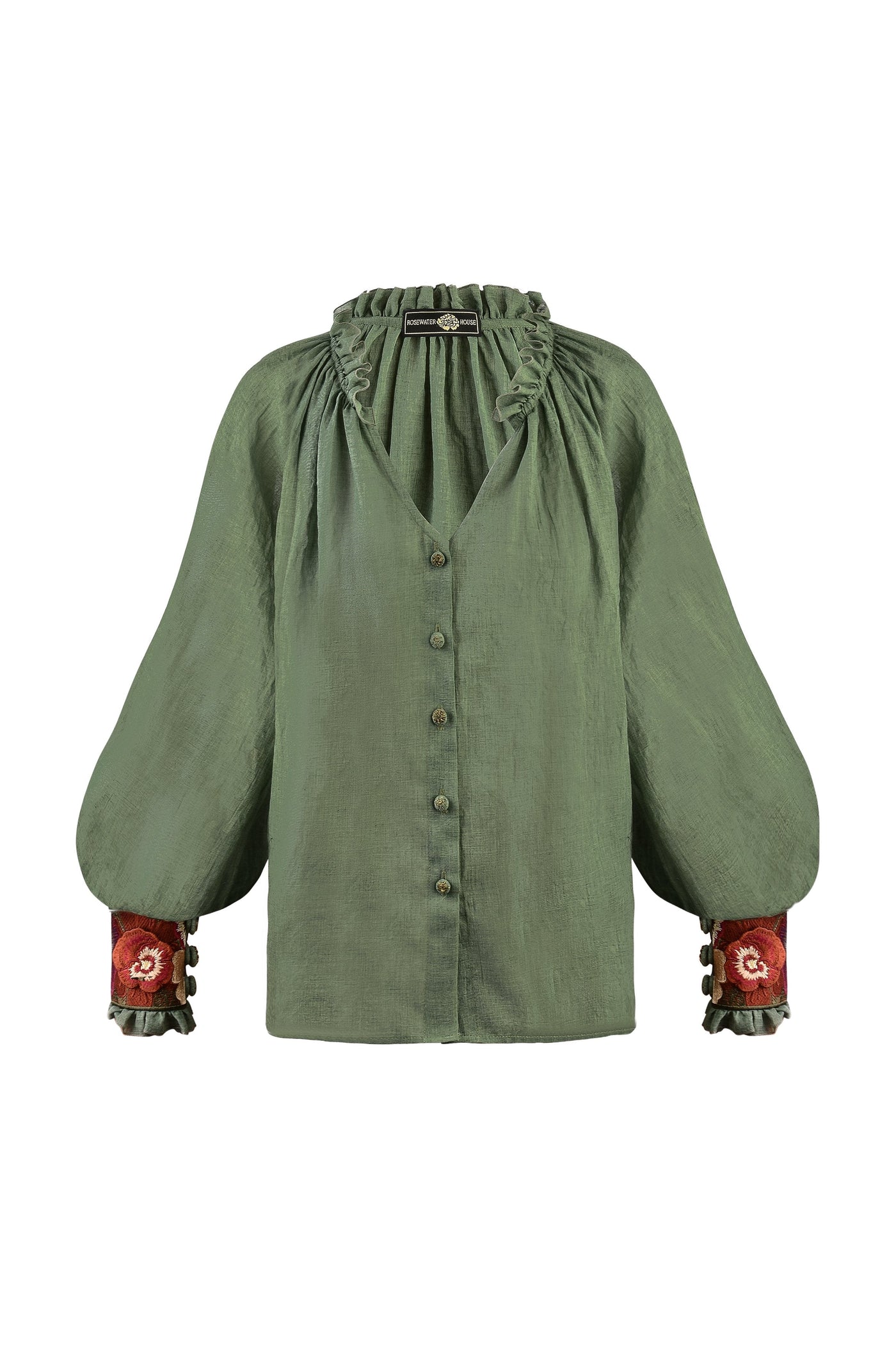 Pansy Blouse - Green