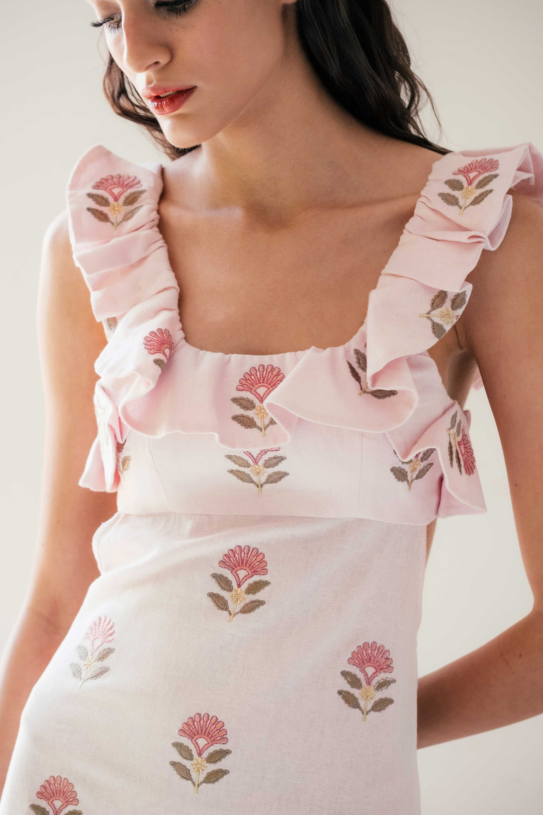 malika maxi dress blush Malika Dress