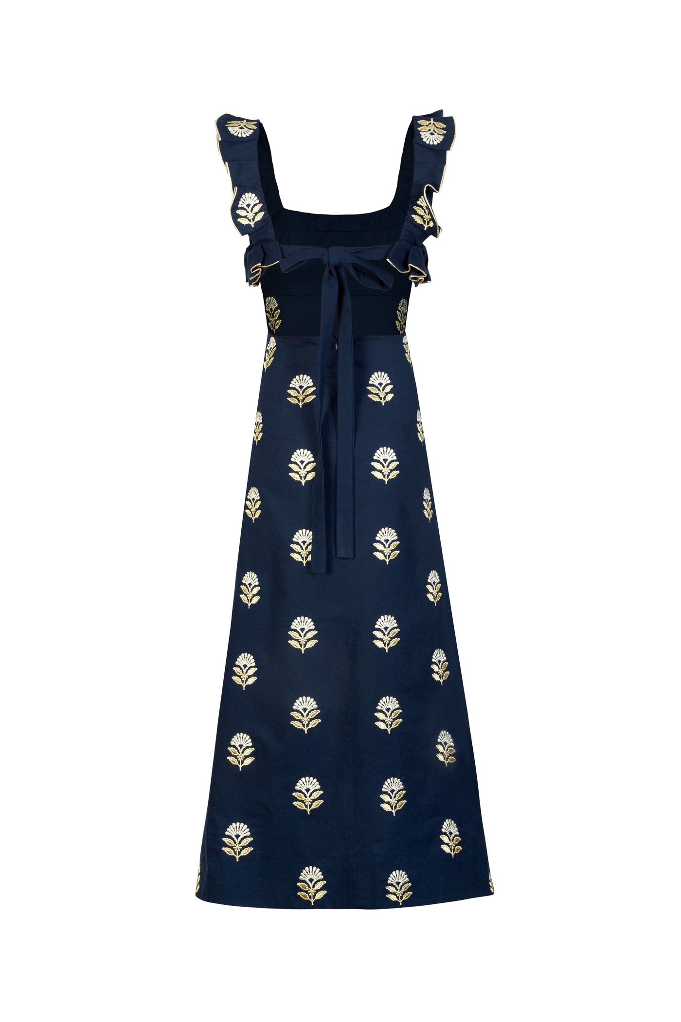 Malika Dress - Navy