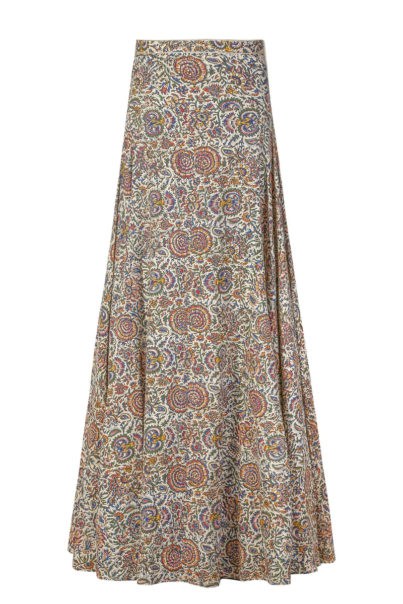 Baran Maxi Skirt - Peony