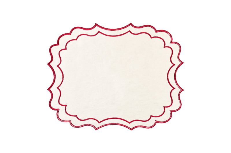 Iris Placemats - Red