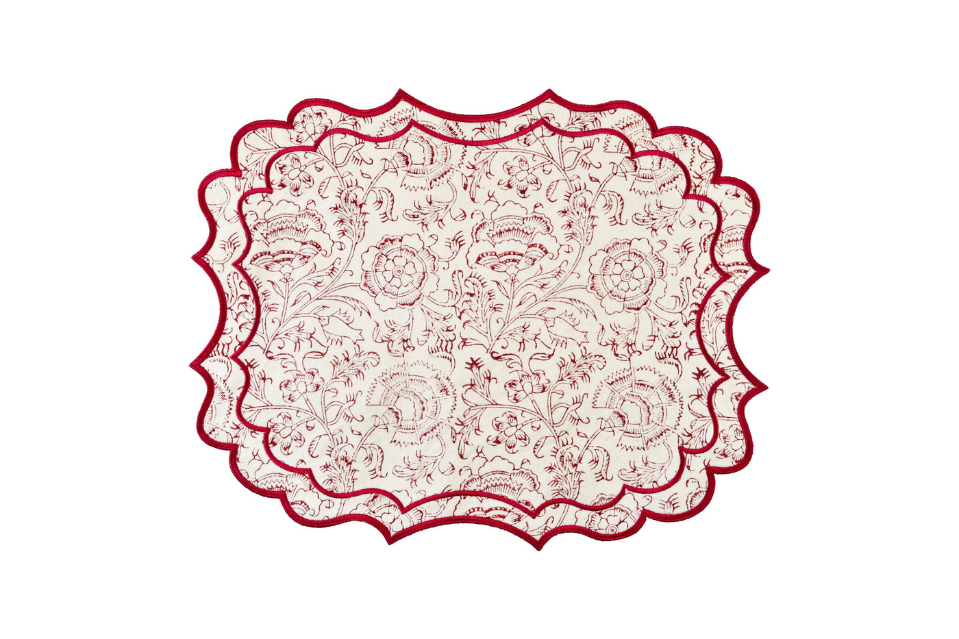 Iris Placemats - Red