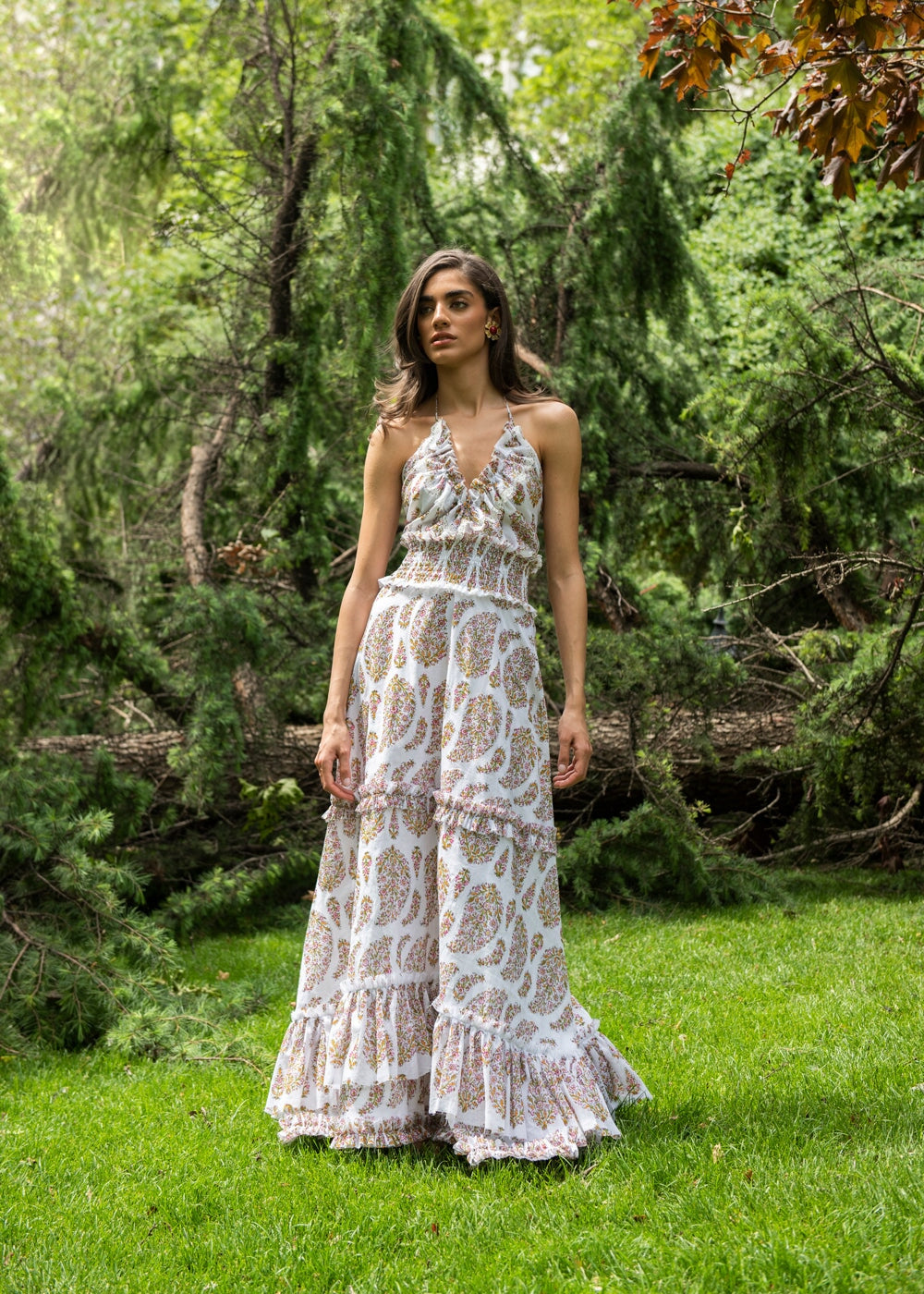 Bahar Ruffle Dress