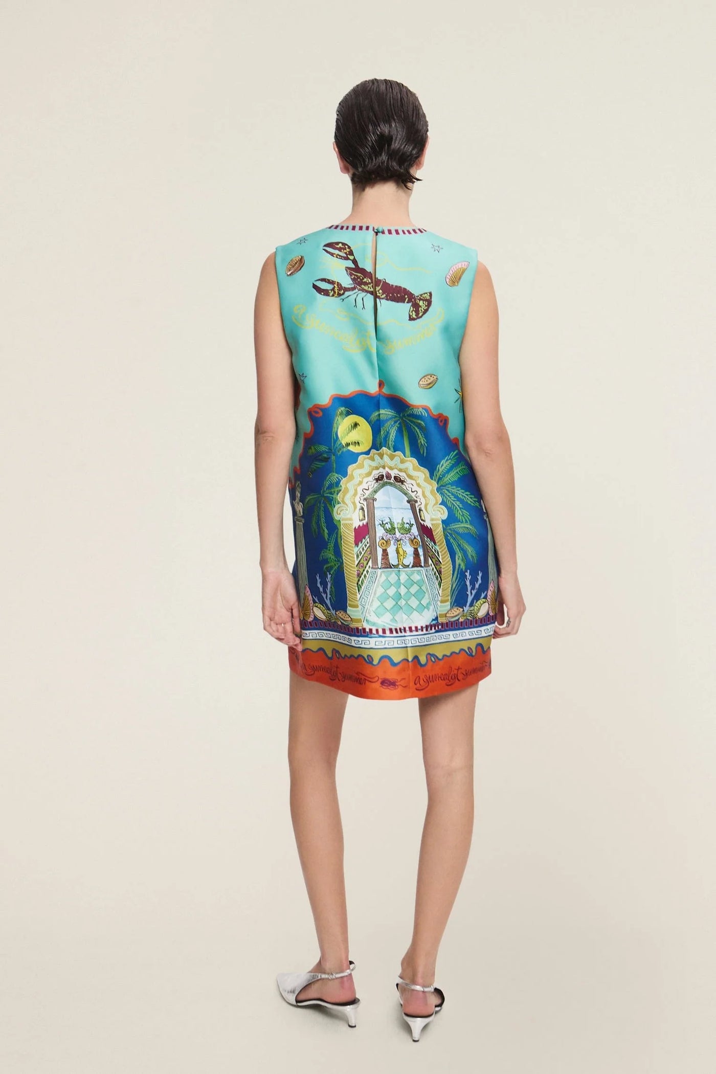 SURREALIST SUMMER MINI DRESS