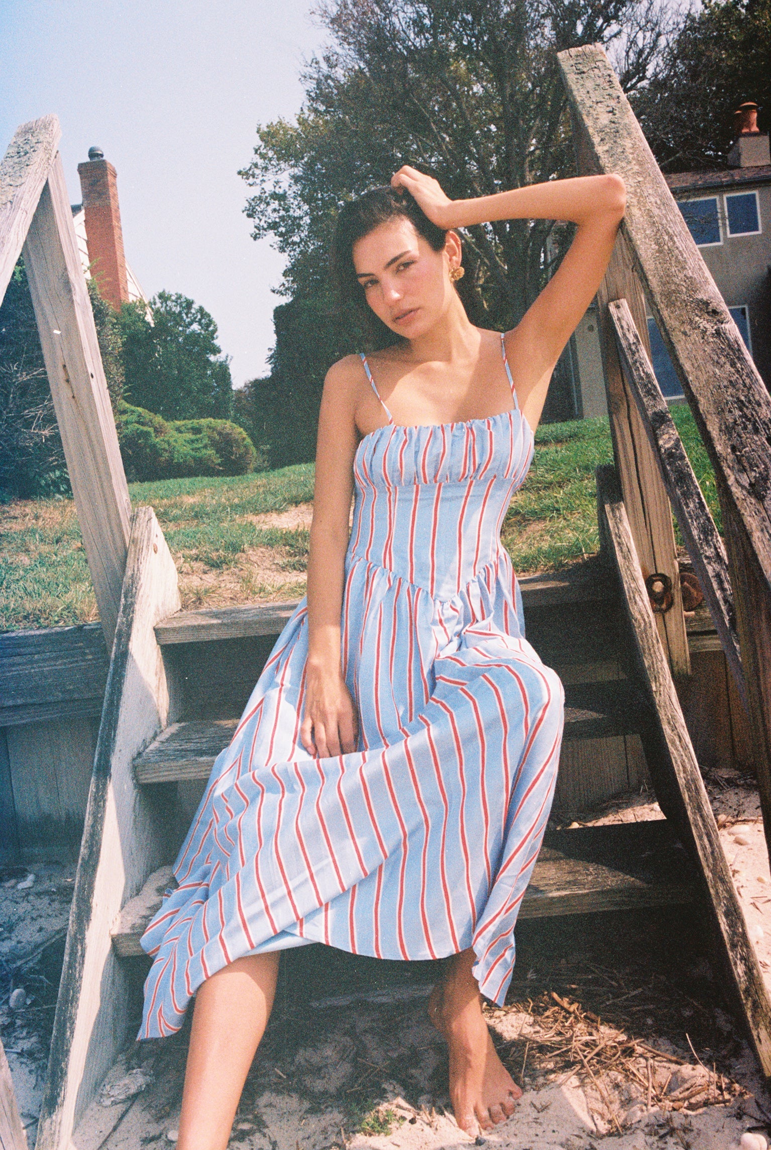 Milo Dress Harbor Stripe