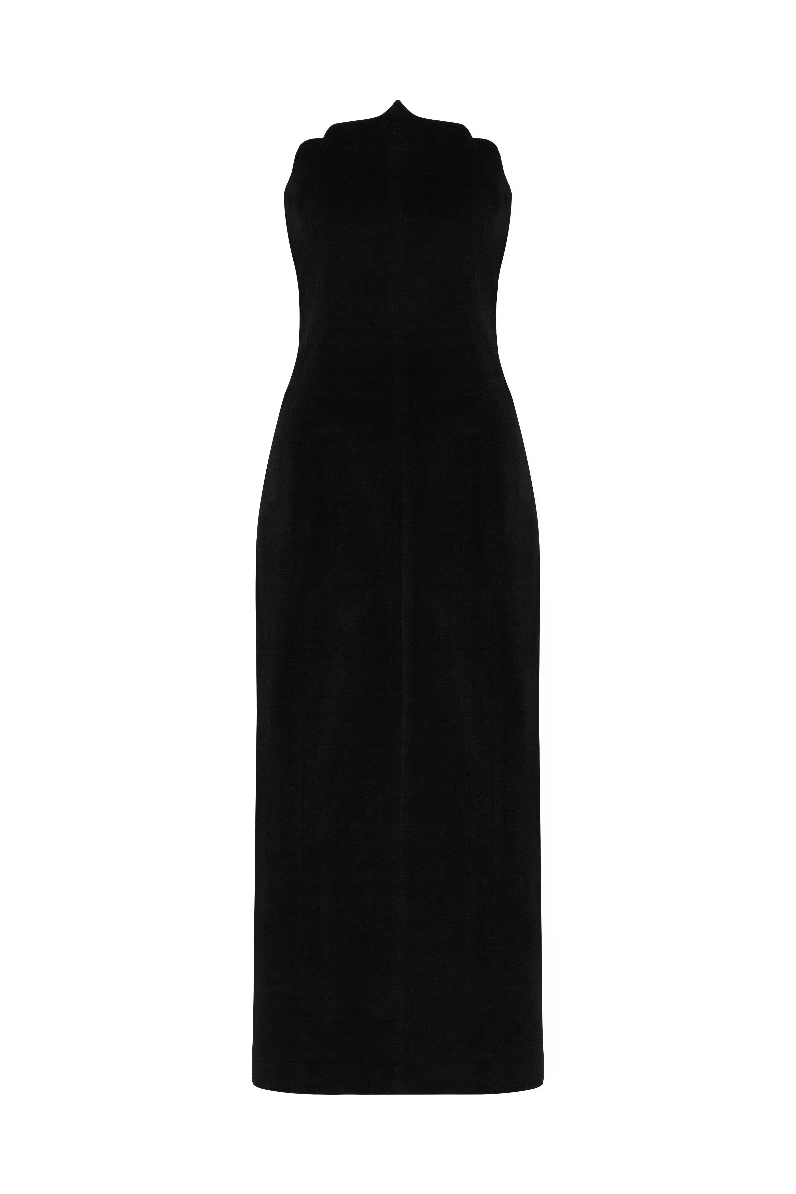 Saray Dress Shadow Black