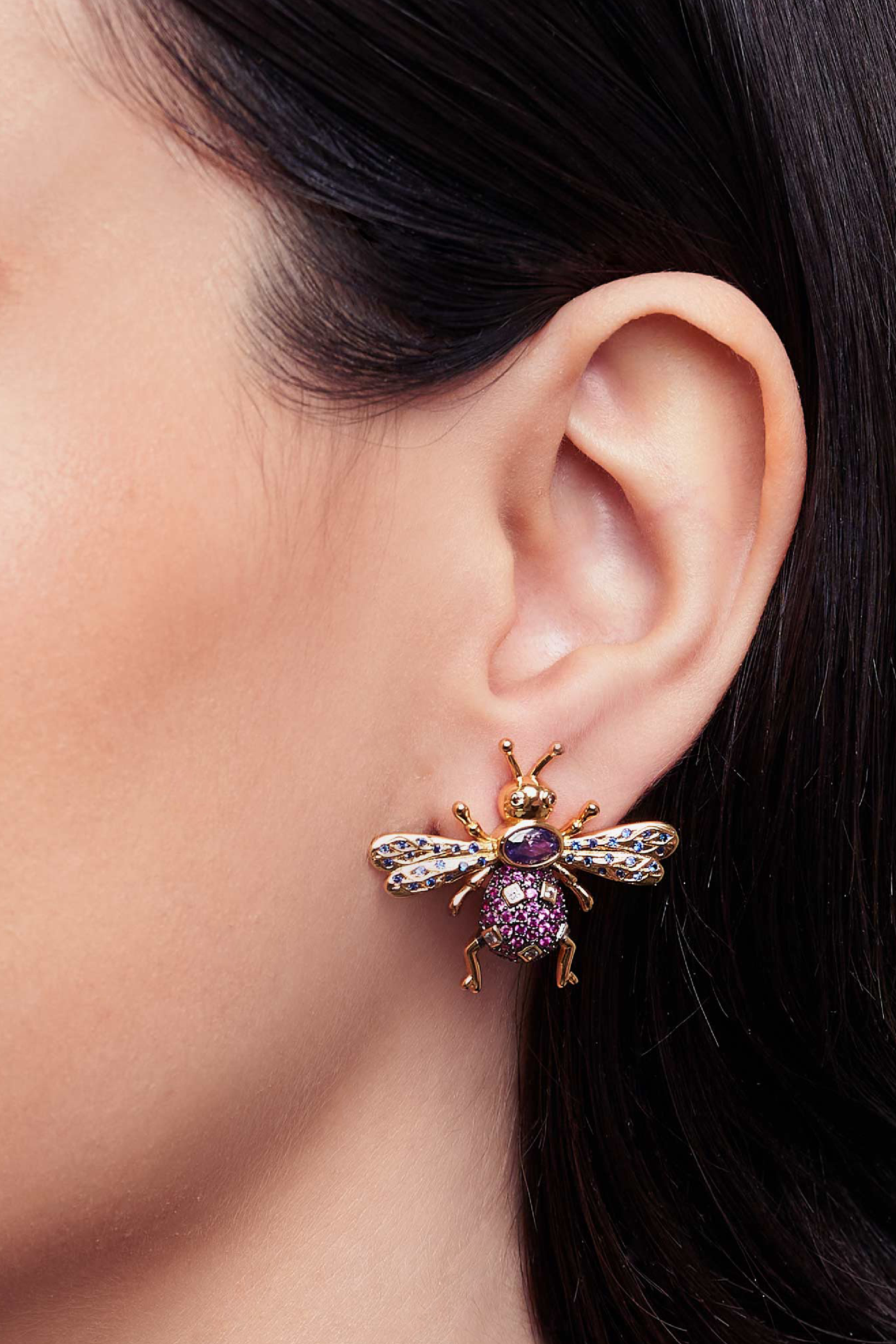Queen Bee Studd Earrings