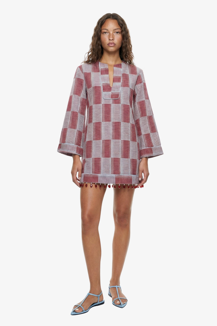 Claudia Jacquard Tunic Dress – Couper