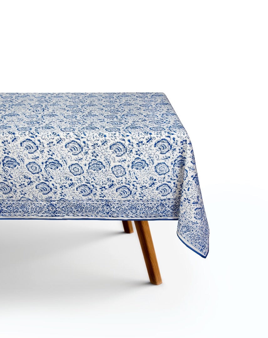 Iris Tablecloth - Blue