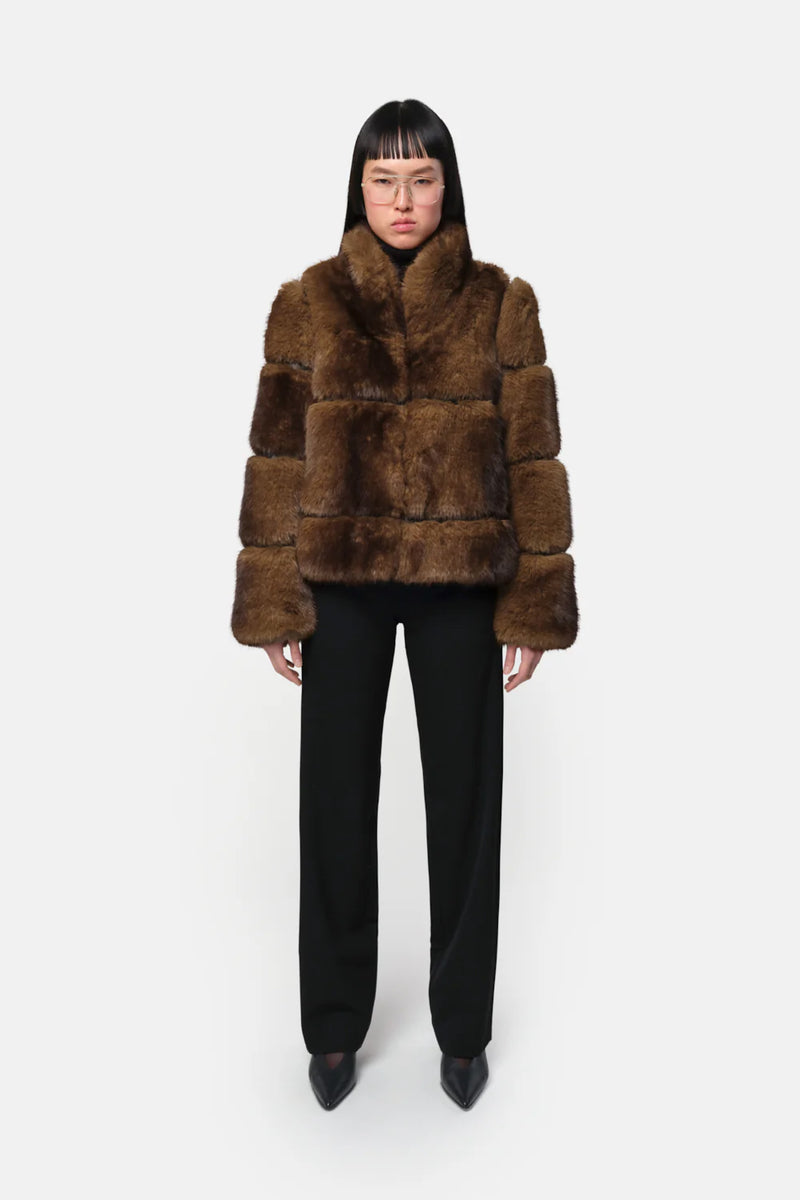 Sai Mink Short Coat