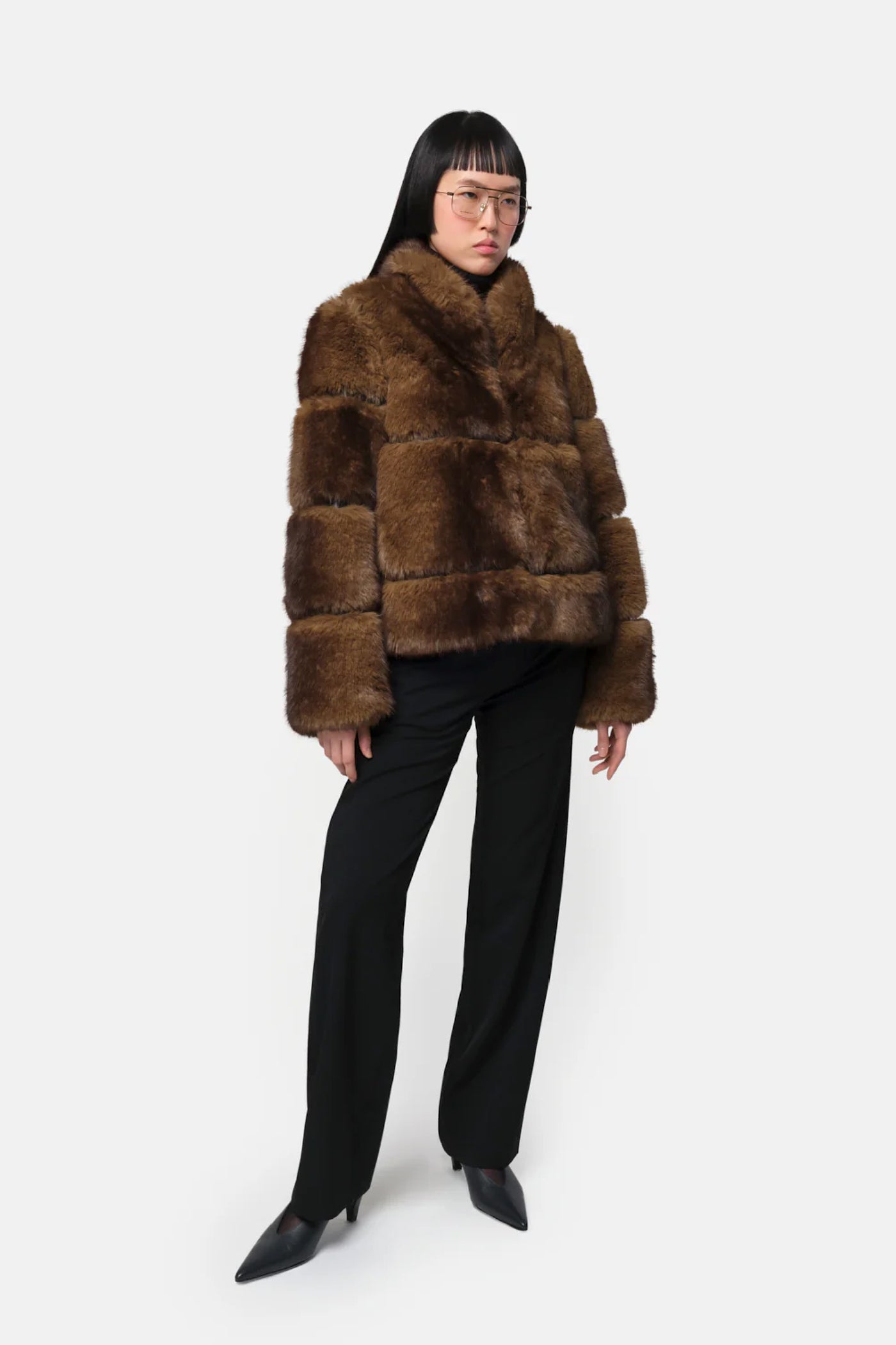 Sai Mink Short Coat