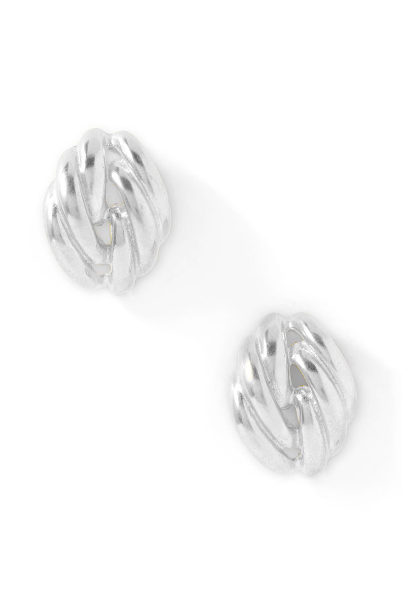 Clos Mini Earrings in Silver