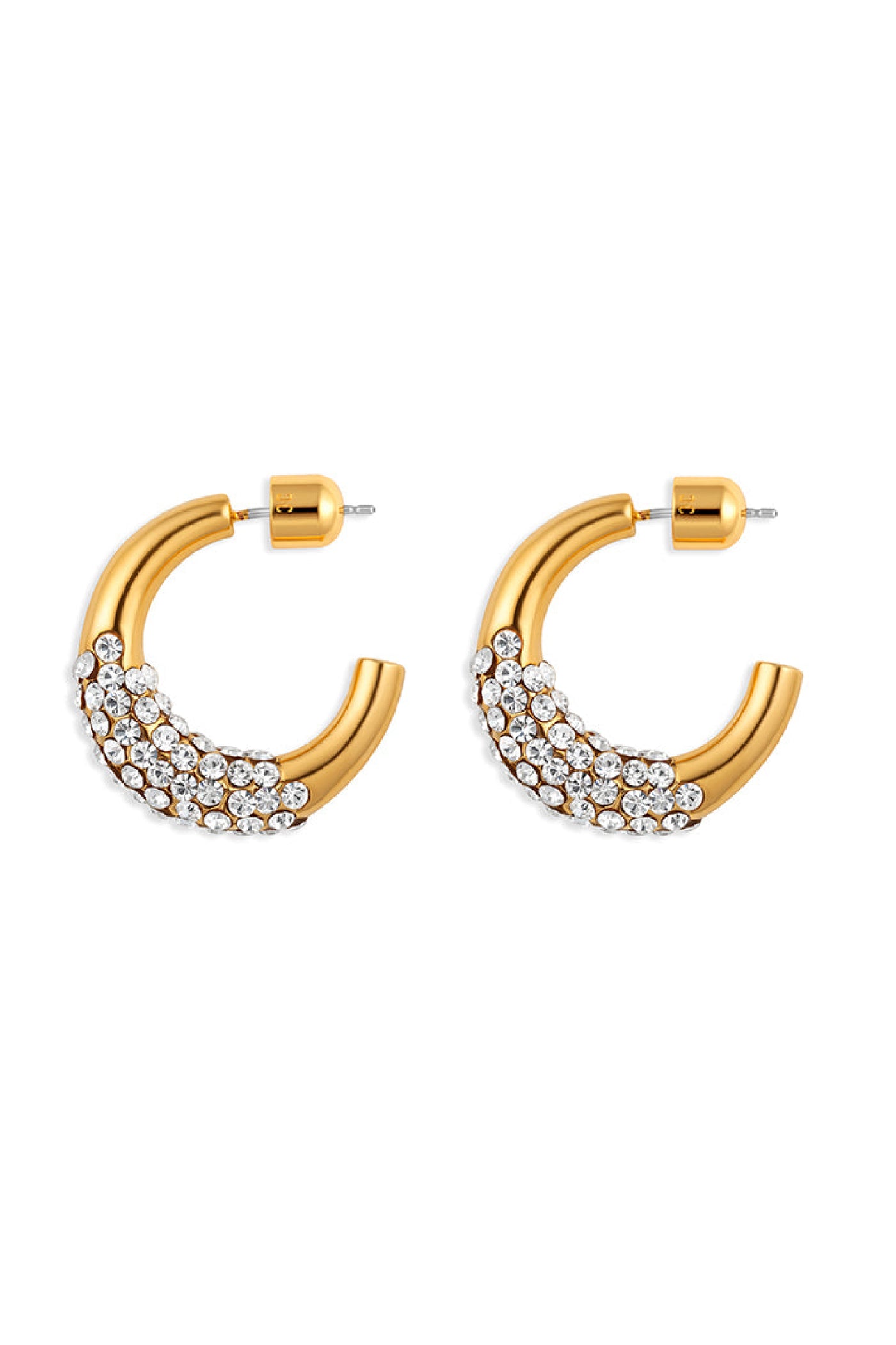 Pavé Hoop Earring