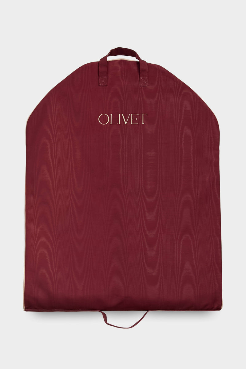 Classic Bag in Moiré | Cabernet