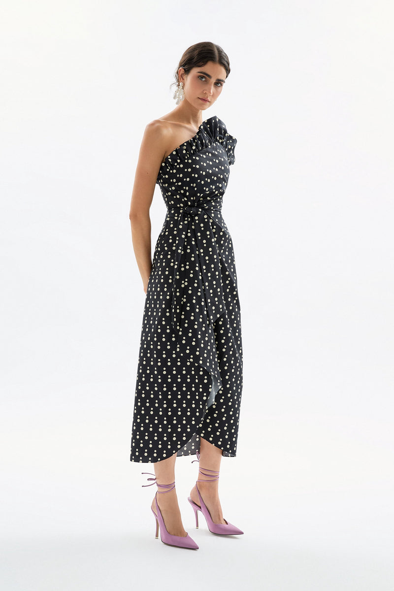 Charlotte Polka Dot Dress