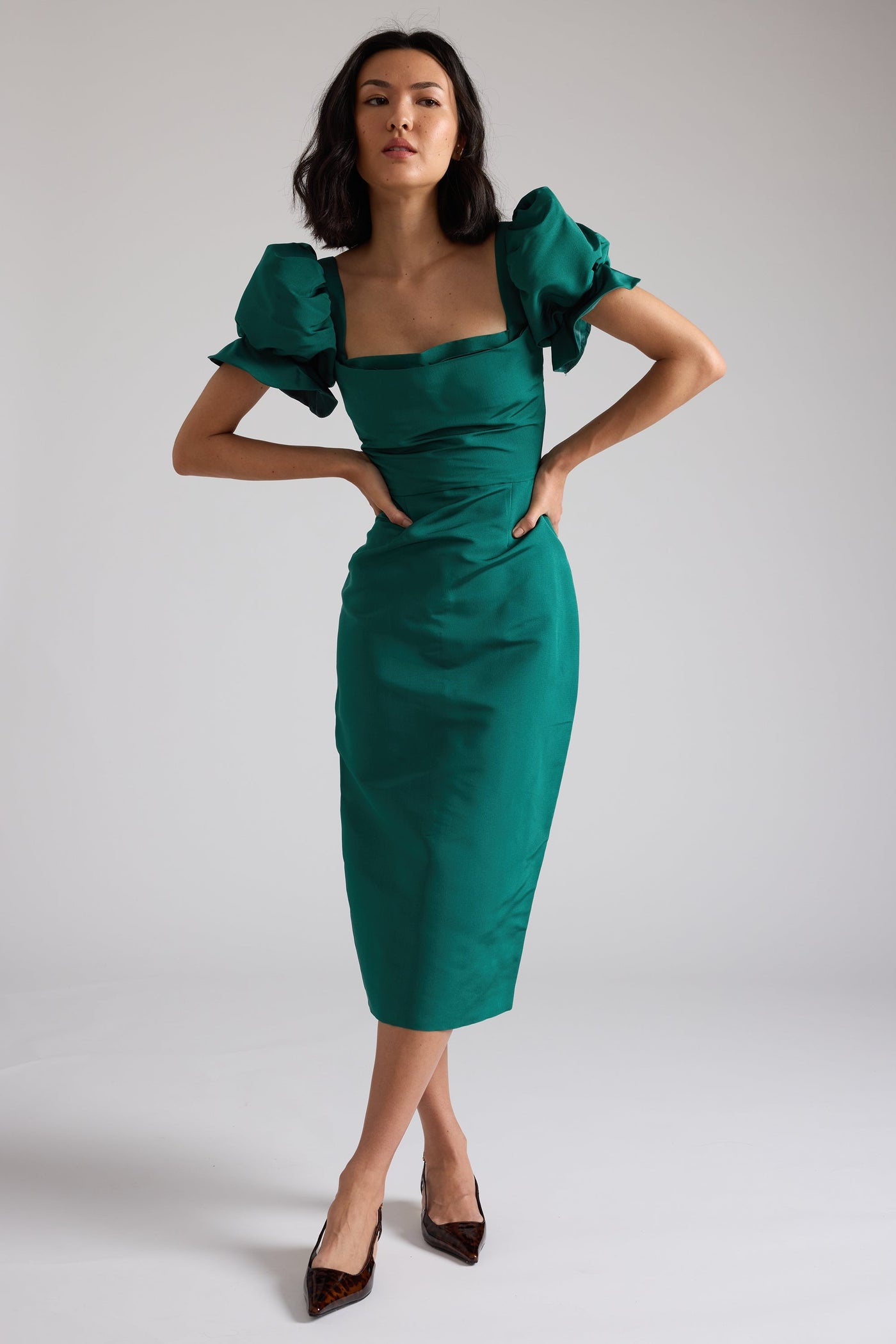 Rose Dress Evergreen