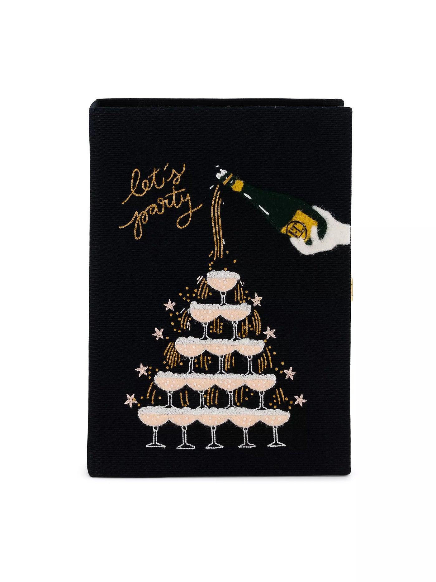 Let's Party Book Clutch