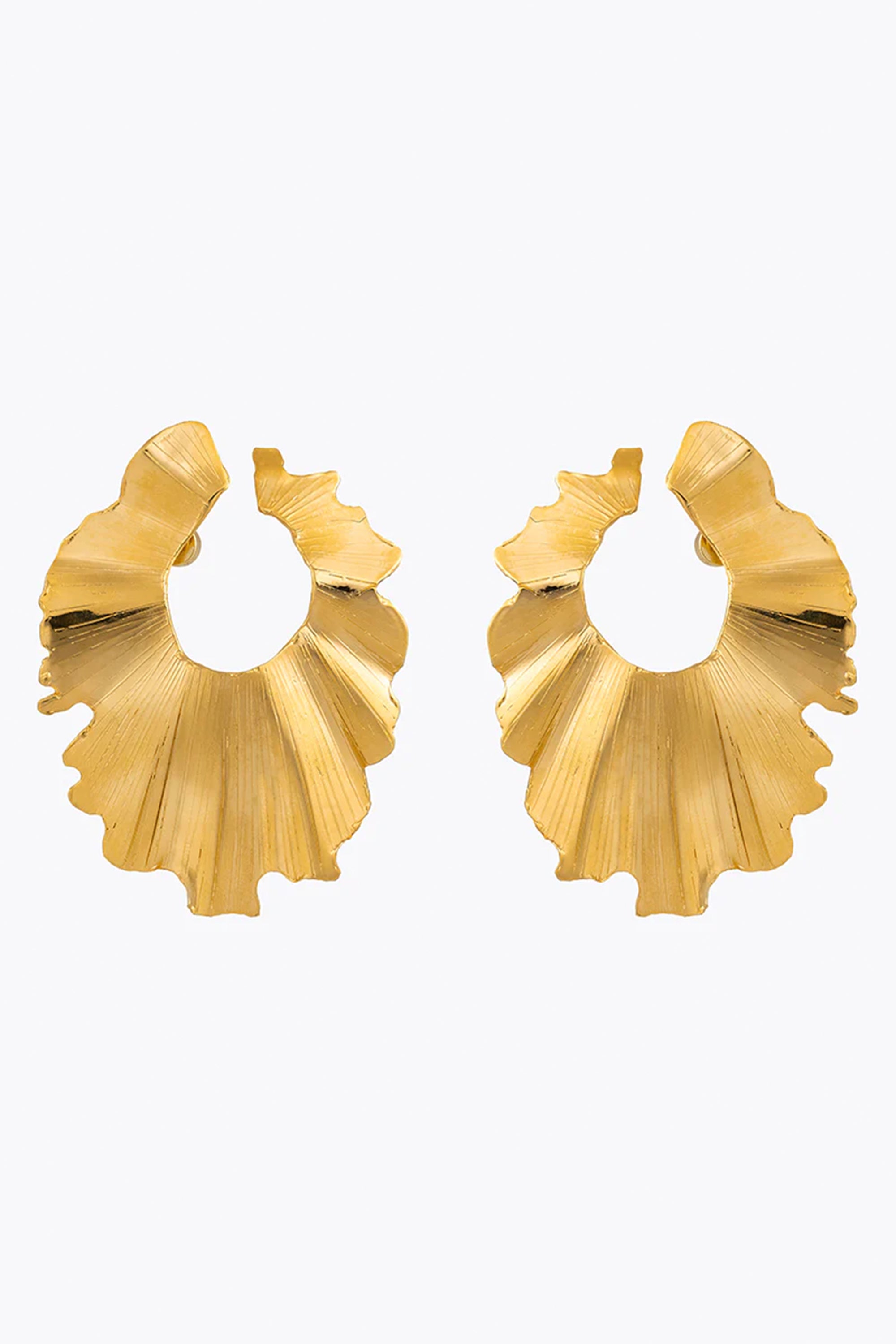 Palm Leaf Earring
