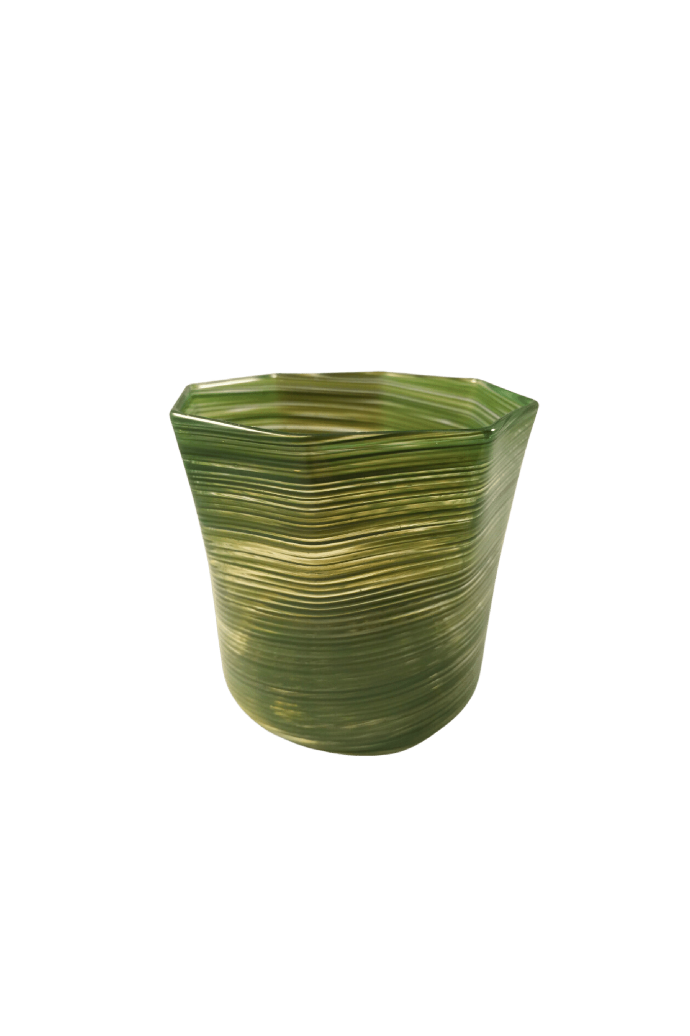 Green Hexagon Tumbler