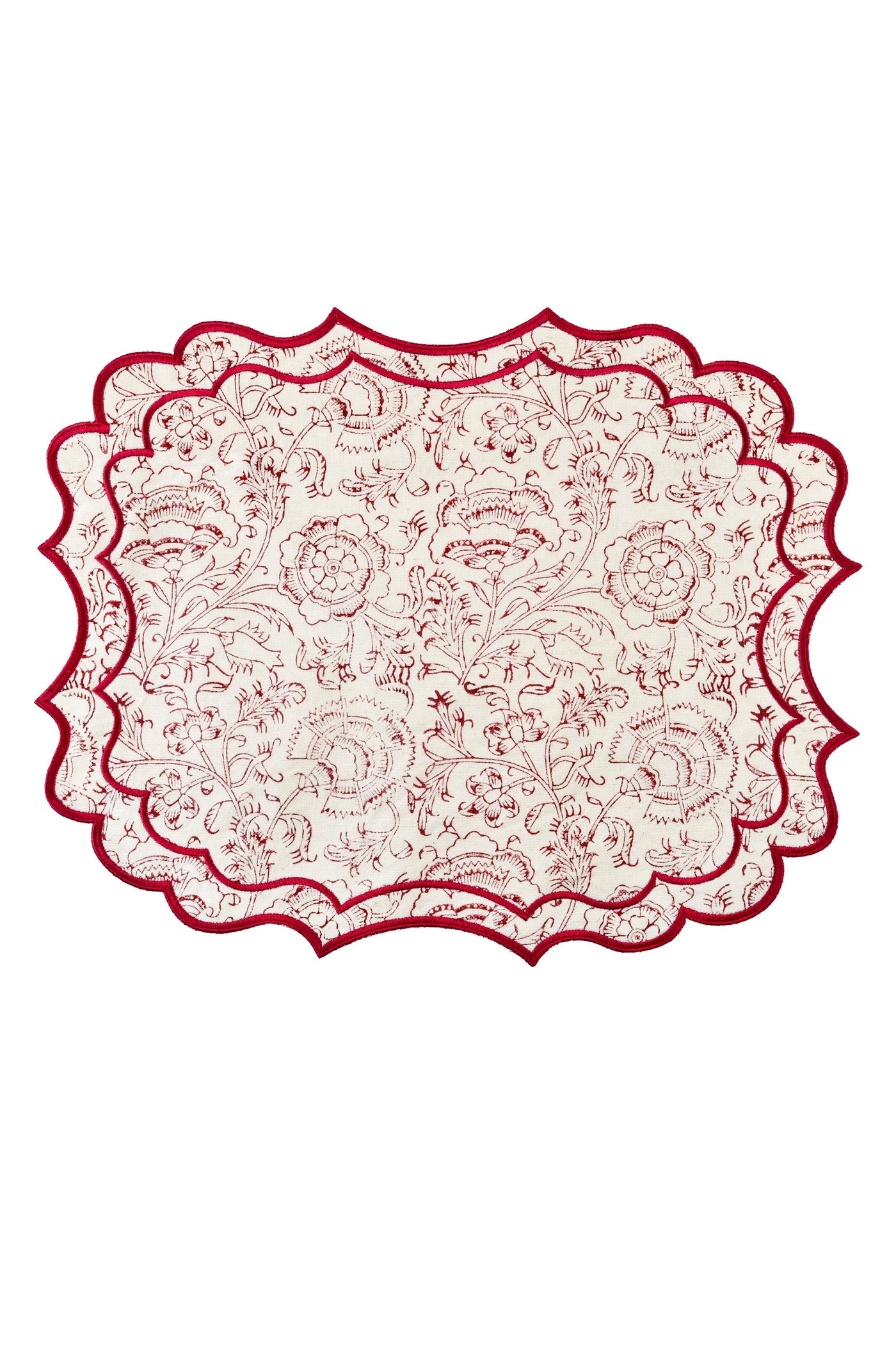 Iris Placemats - Red