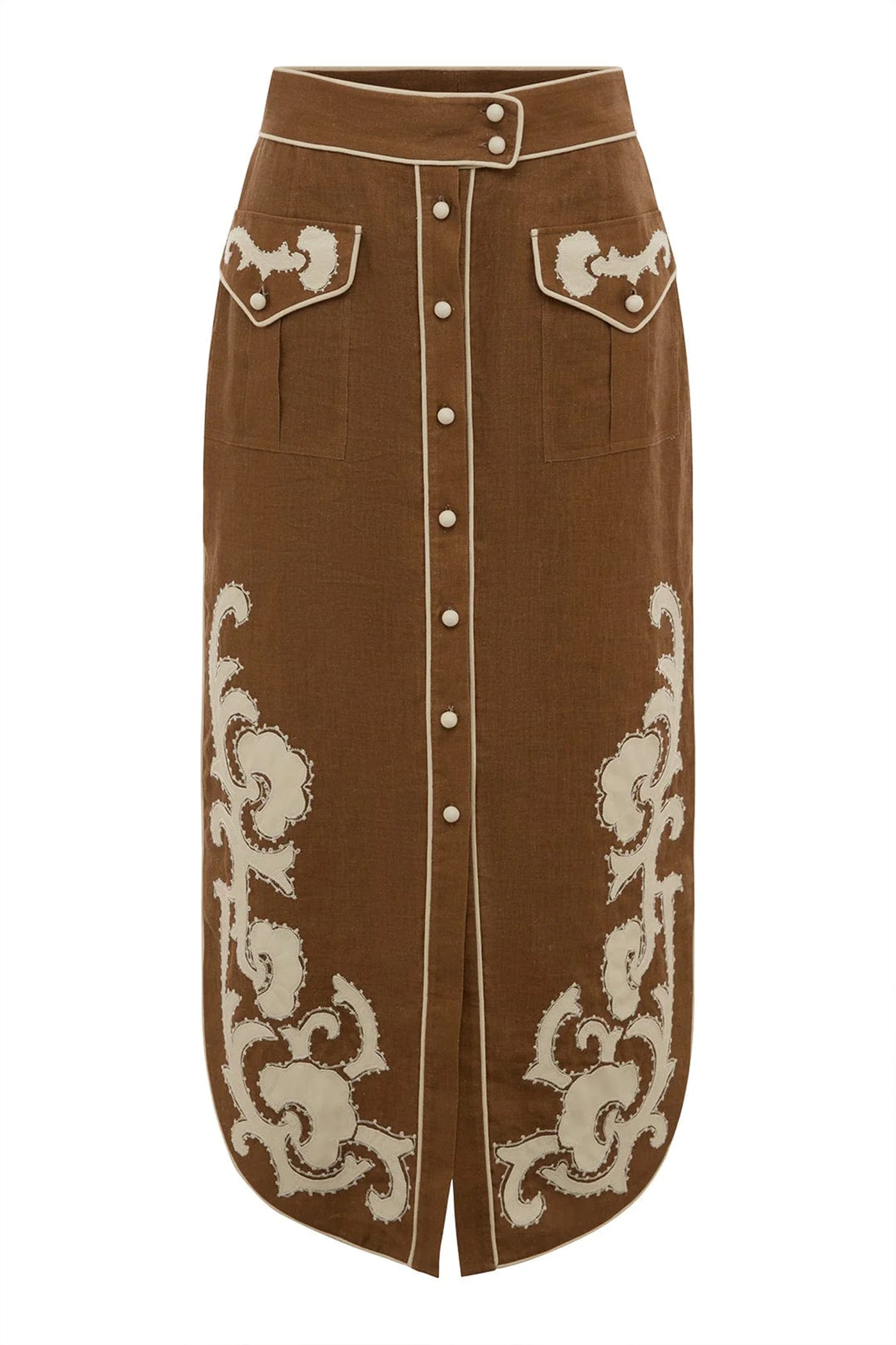 Ruby Appliqué Skirt