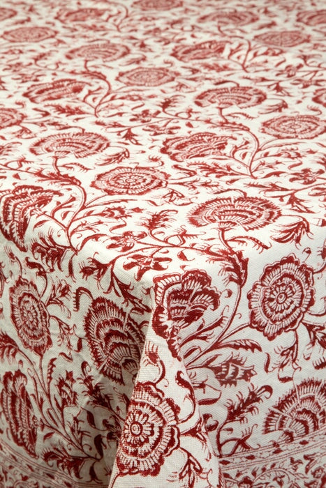 Iris Tablecloth - Red