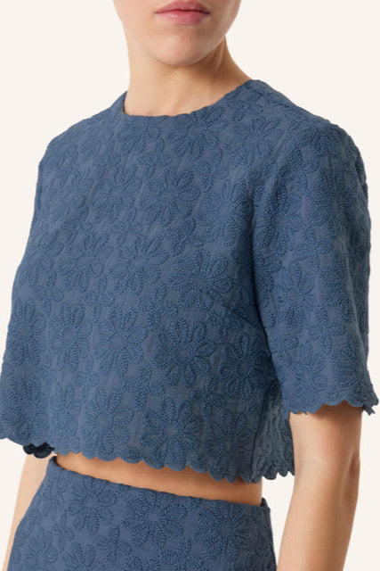 Embossed Top