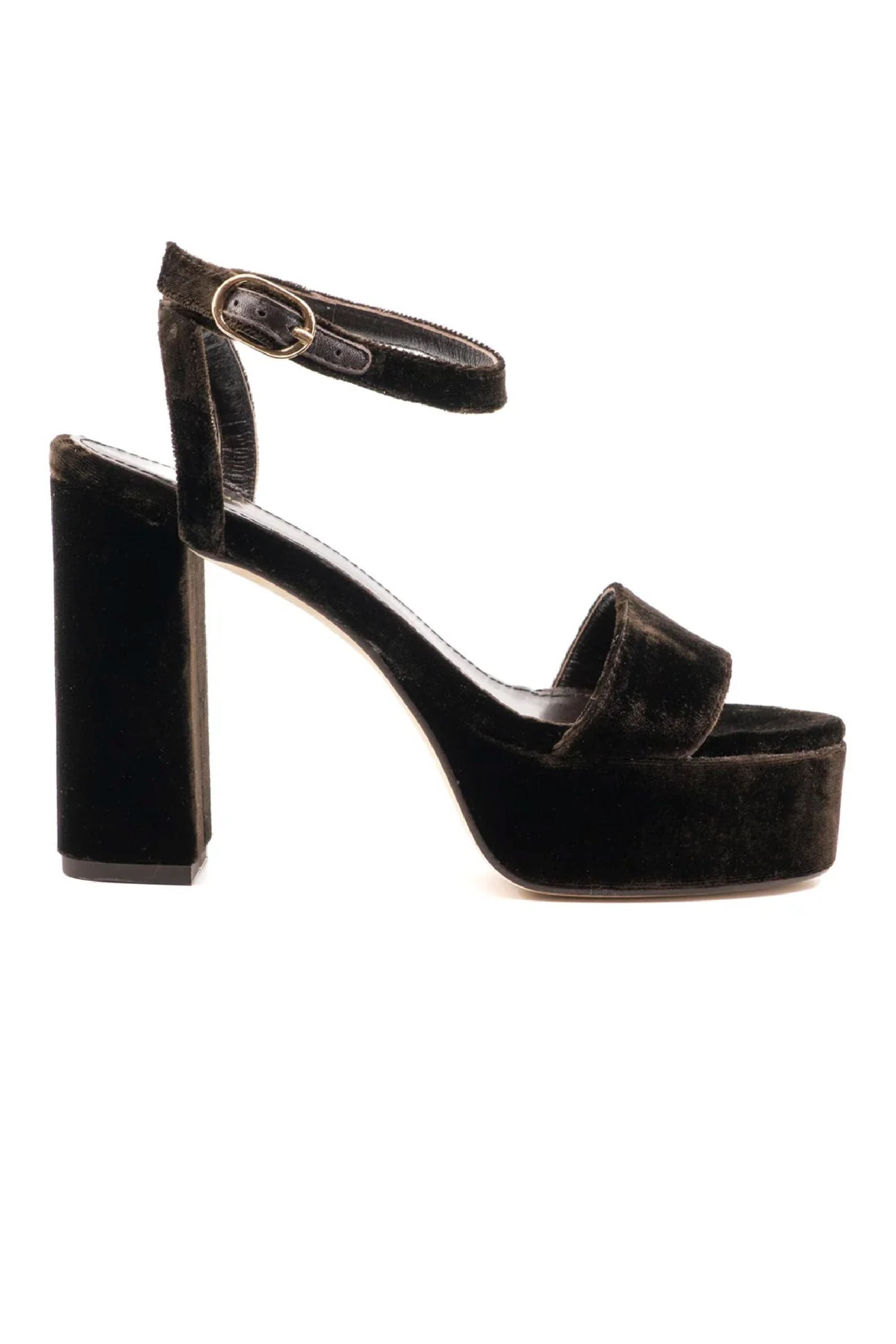 Bella Chocolate Velvet Platform