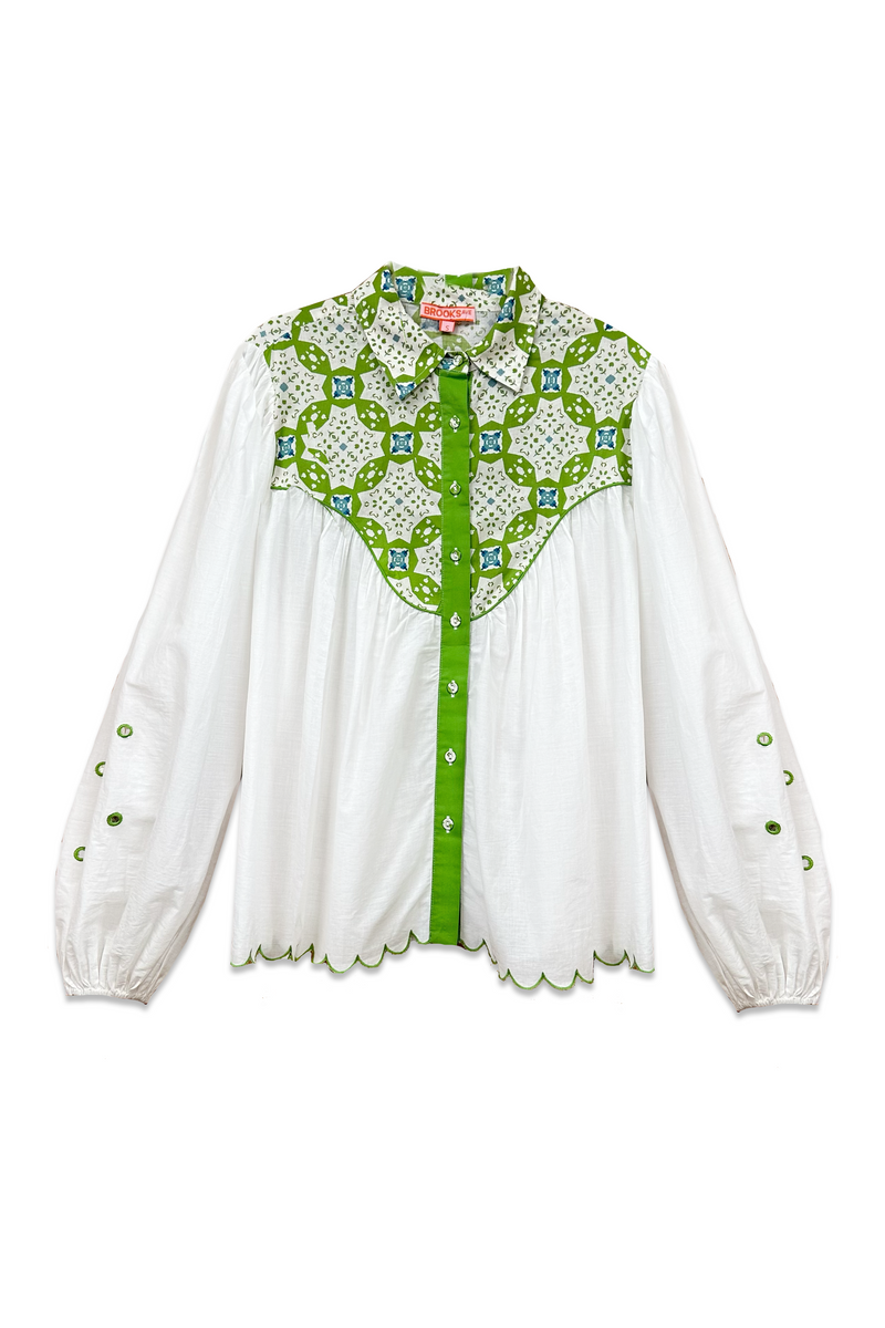 Western Blouse - Maria Green
