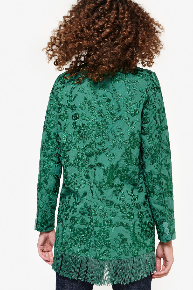 Exclusive Fringe Blazer
