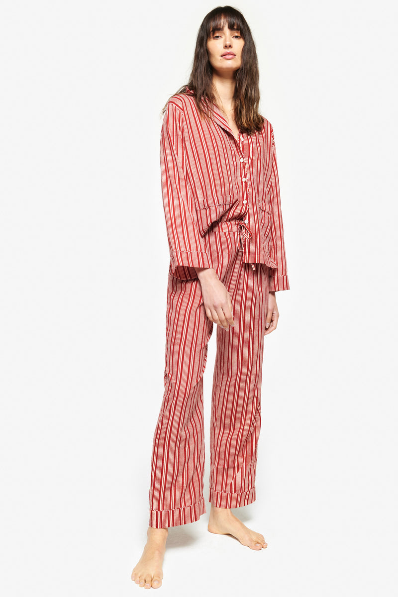 Red Stripe Pajamas