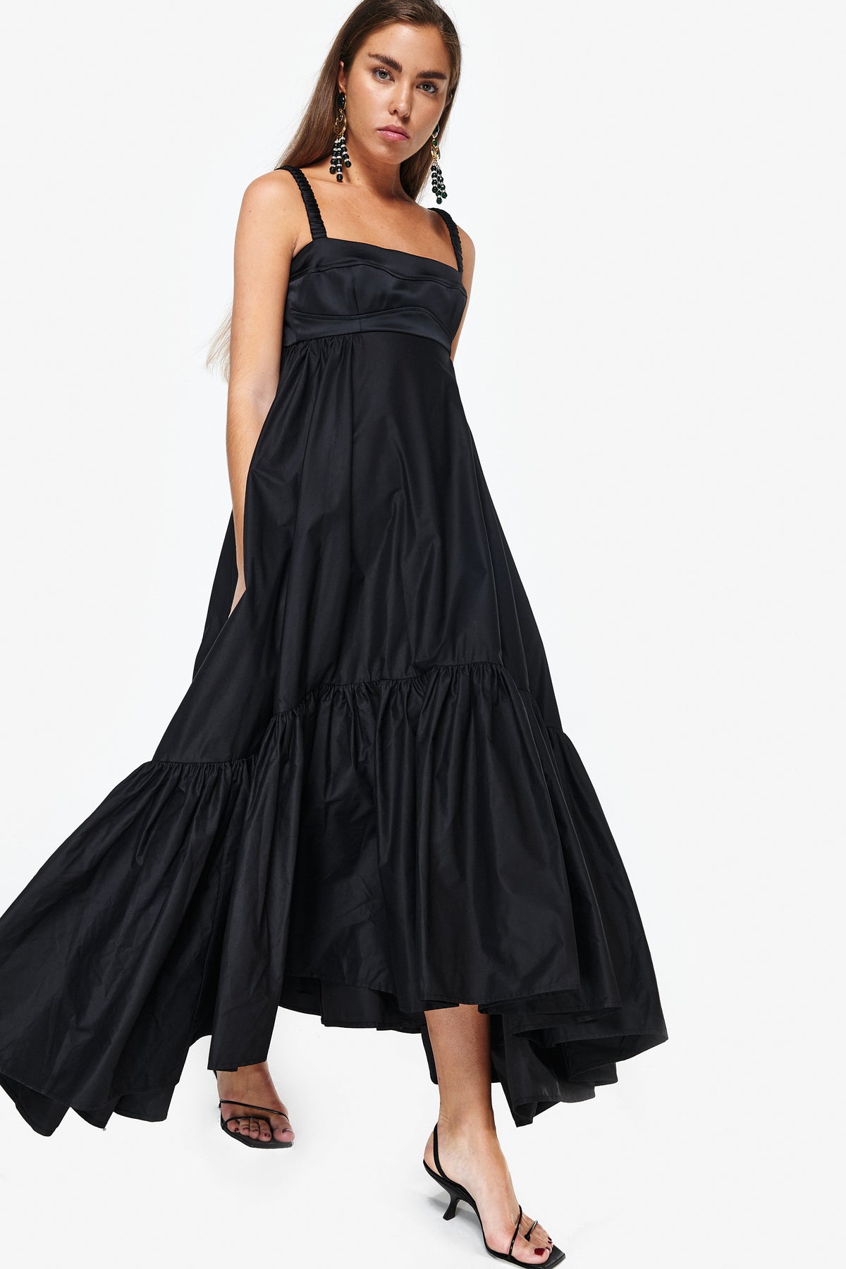 Black Ruffle Dress – Couper
