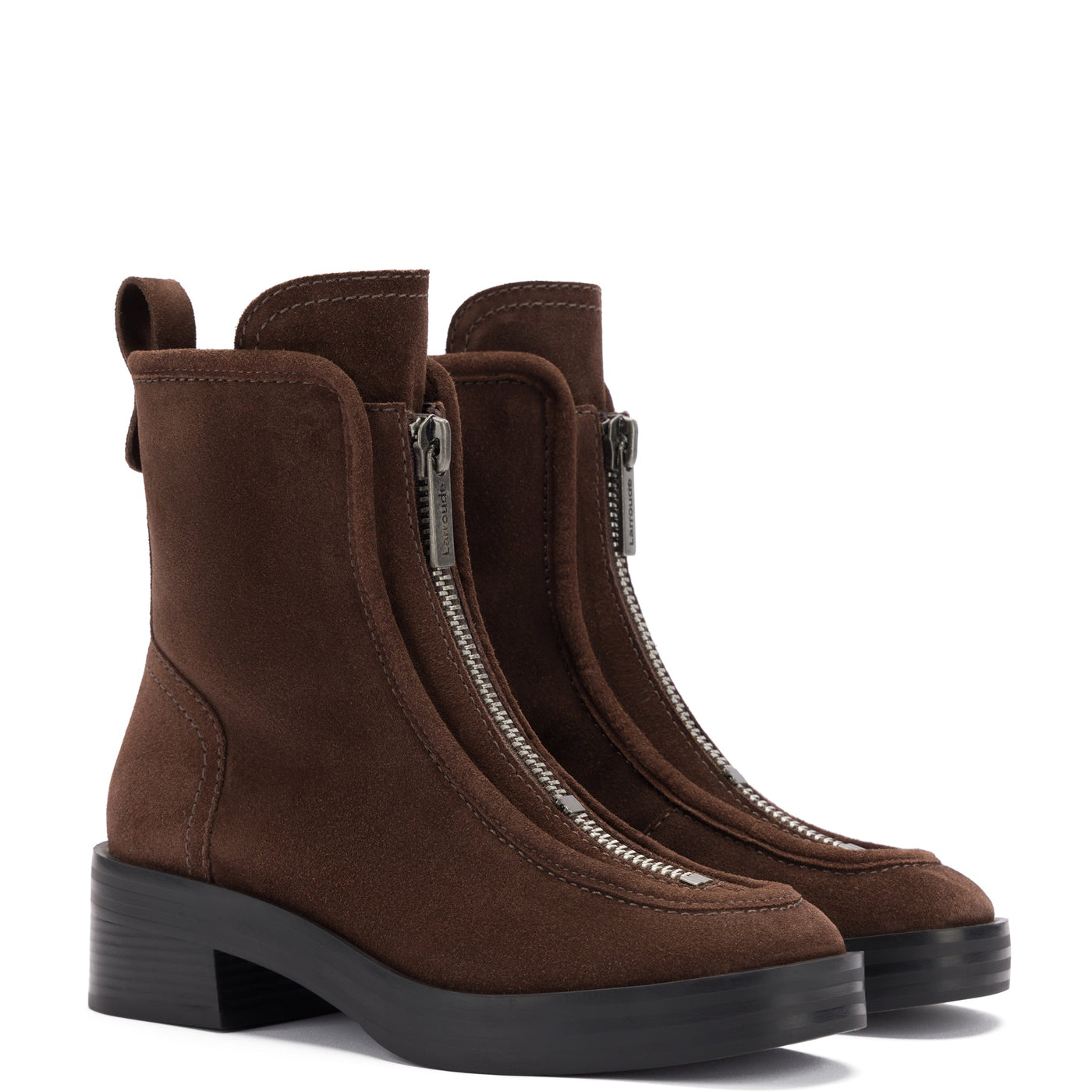 Nicole Lo Boot In Brown Suede
