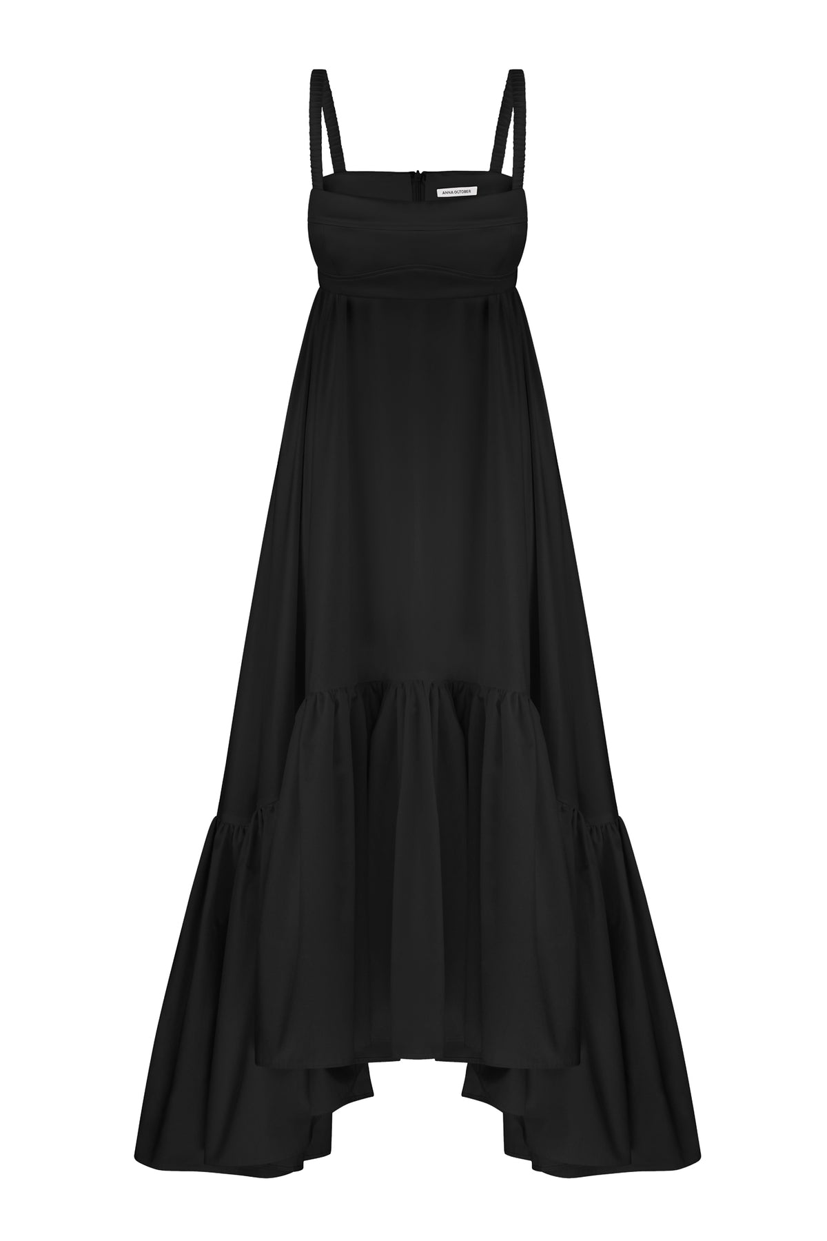 Black Ruffle Dress – Couper