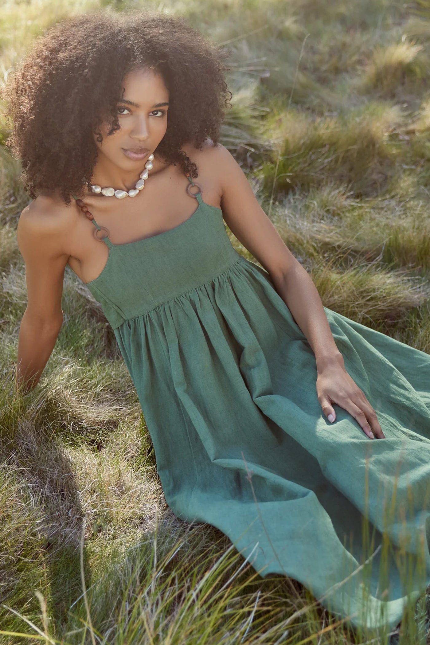 Gavin Fringe Midi Dress