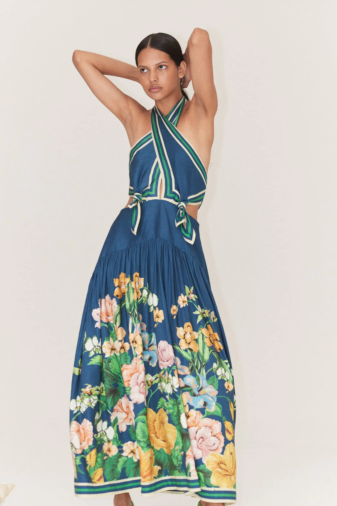 Lyla Halter Midi Dress